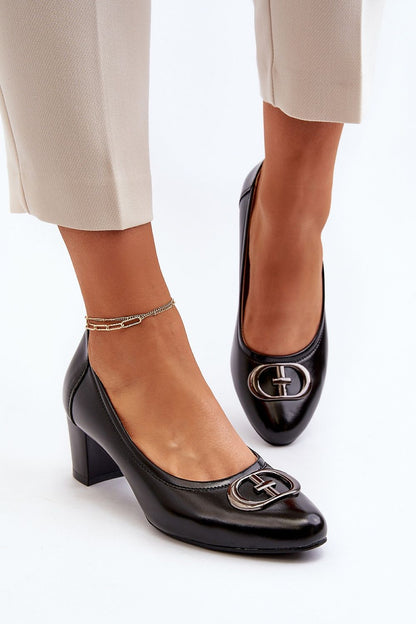 Escarpins talon large model 194366 Step in style