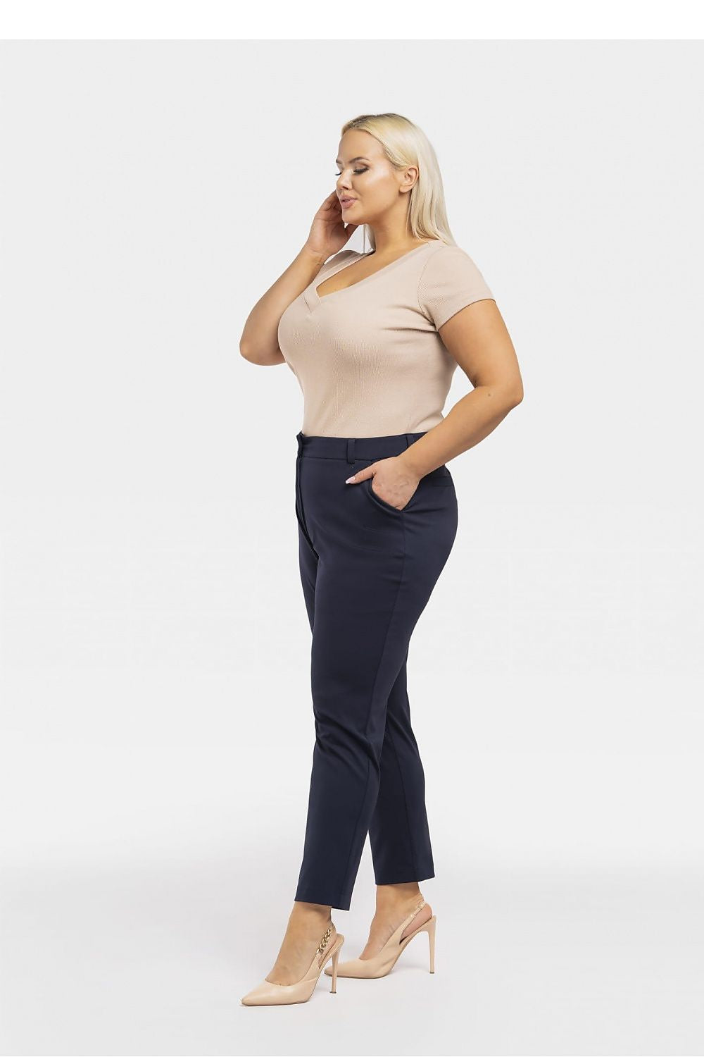 Pantalon taille plus model 195038 Karko