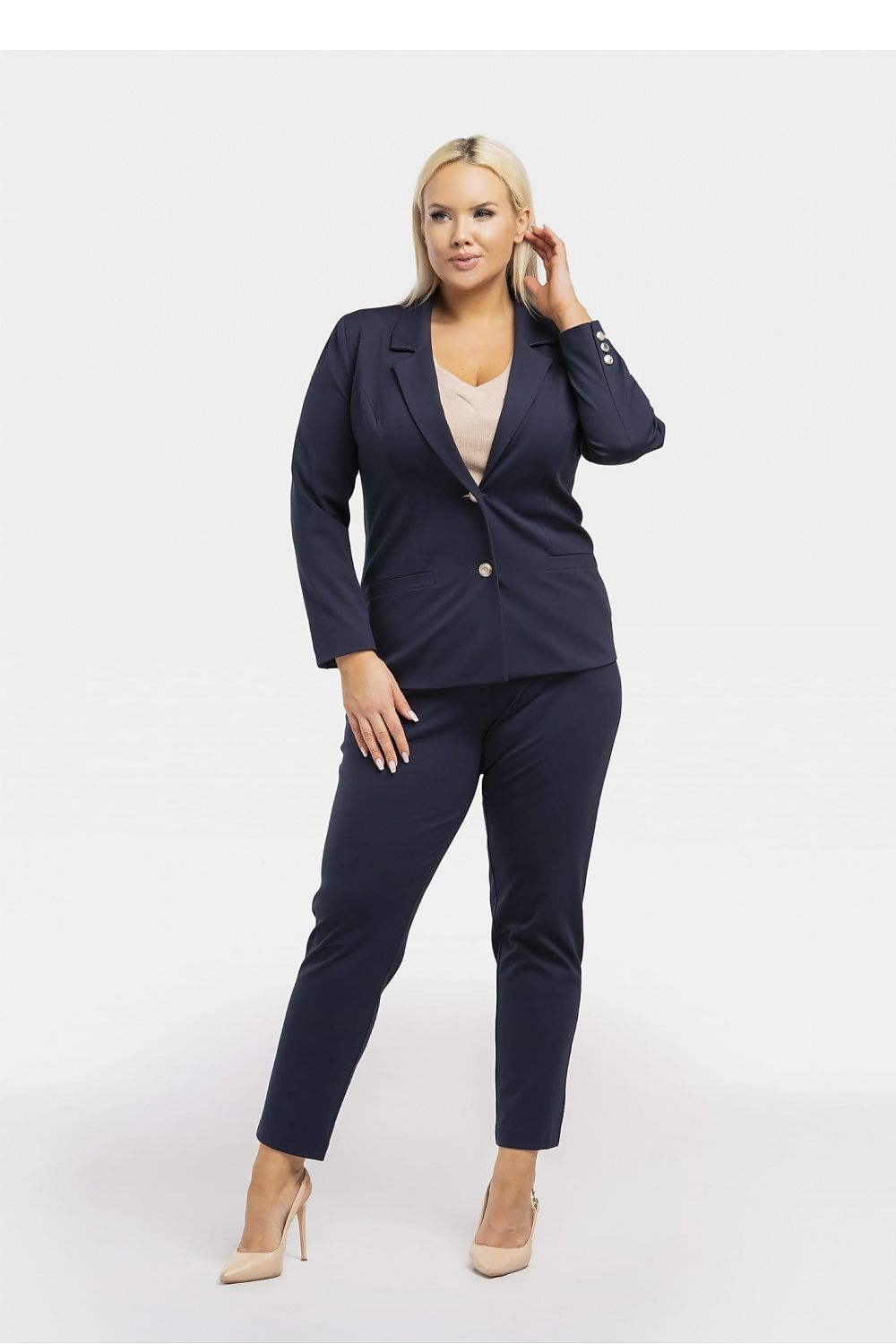 Blazer femme taille plus model 195041 Karko