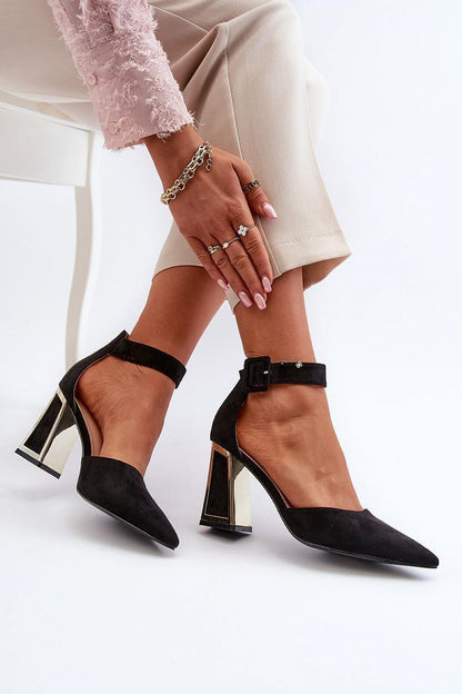 Escarpins talon large model 195590 Step in style