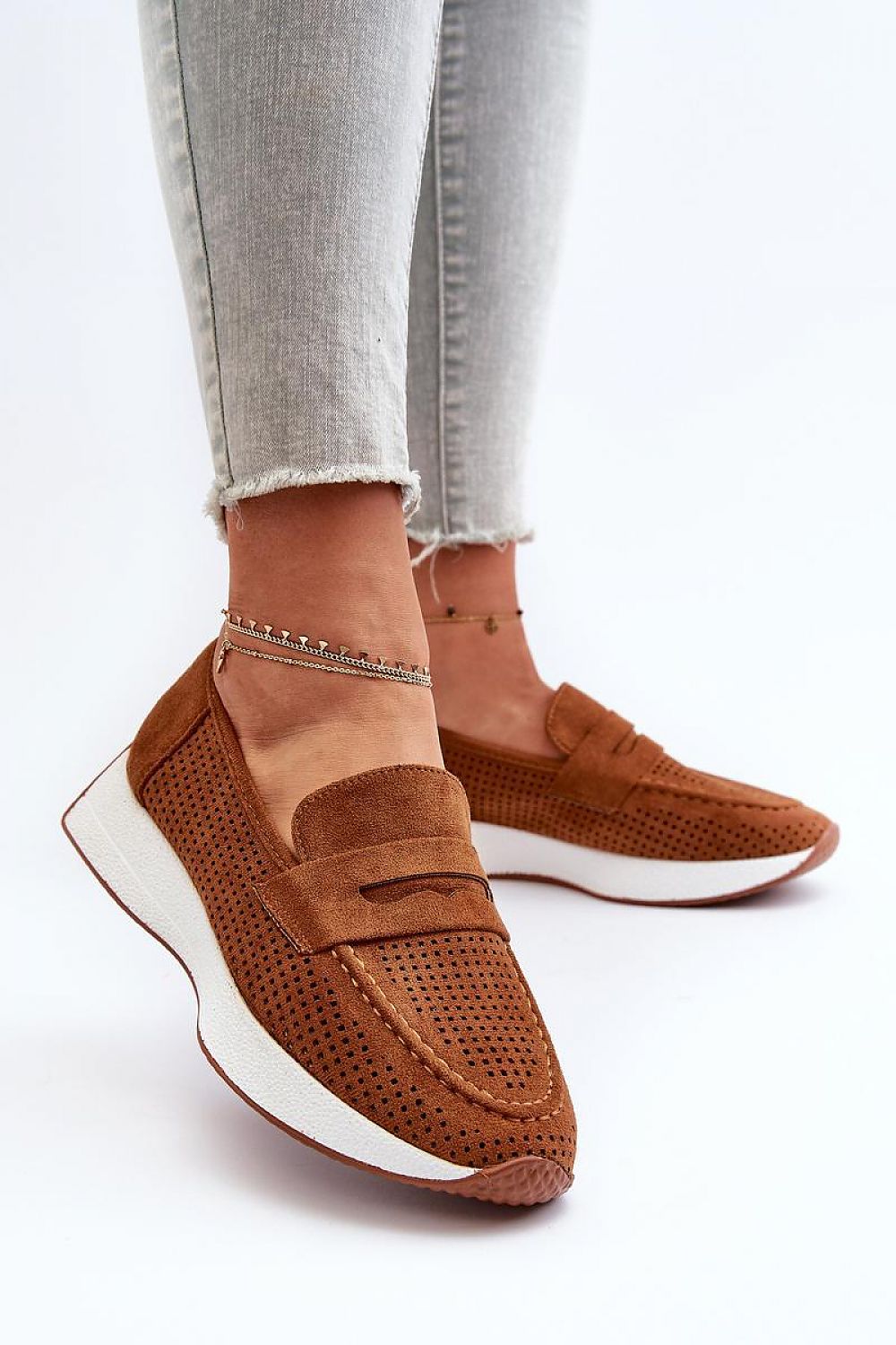 Moccasins model 195717 Step in style