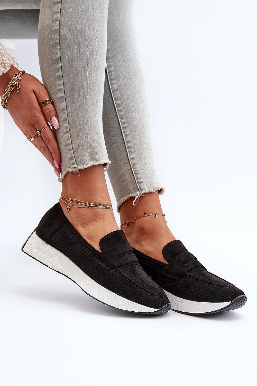 Moccasins model 195718 Step in style