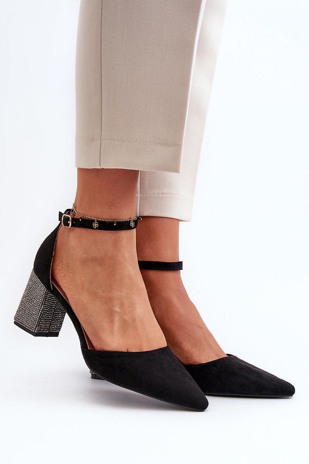 Escarpins talon large model 195731 Step in style