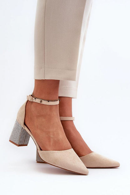 Escarpins talon large model 195732 Step in style
