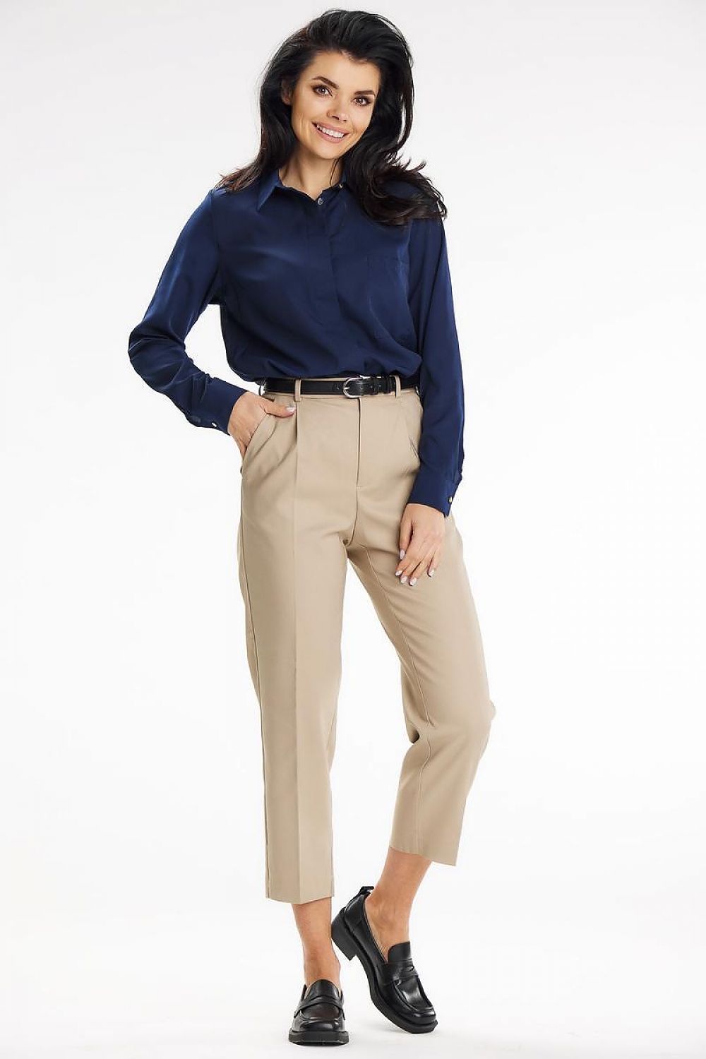 Chemise manche longue model 195847 awama