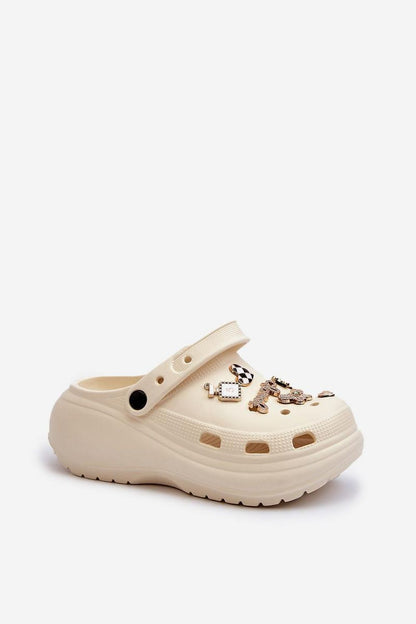 Clacquettes model 196222 Step in style