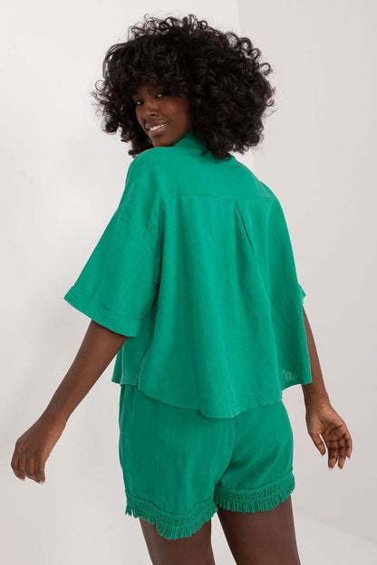 Chemise manche courte model 196484 Italy Moda