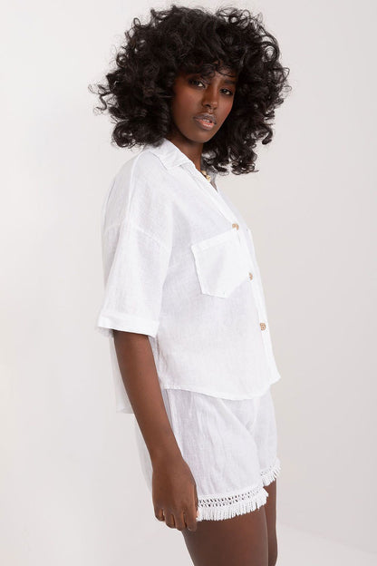 Chemise manche courte model 196485 Italy Moda