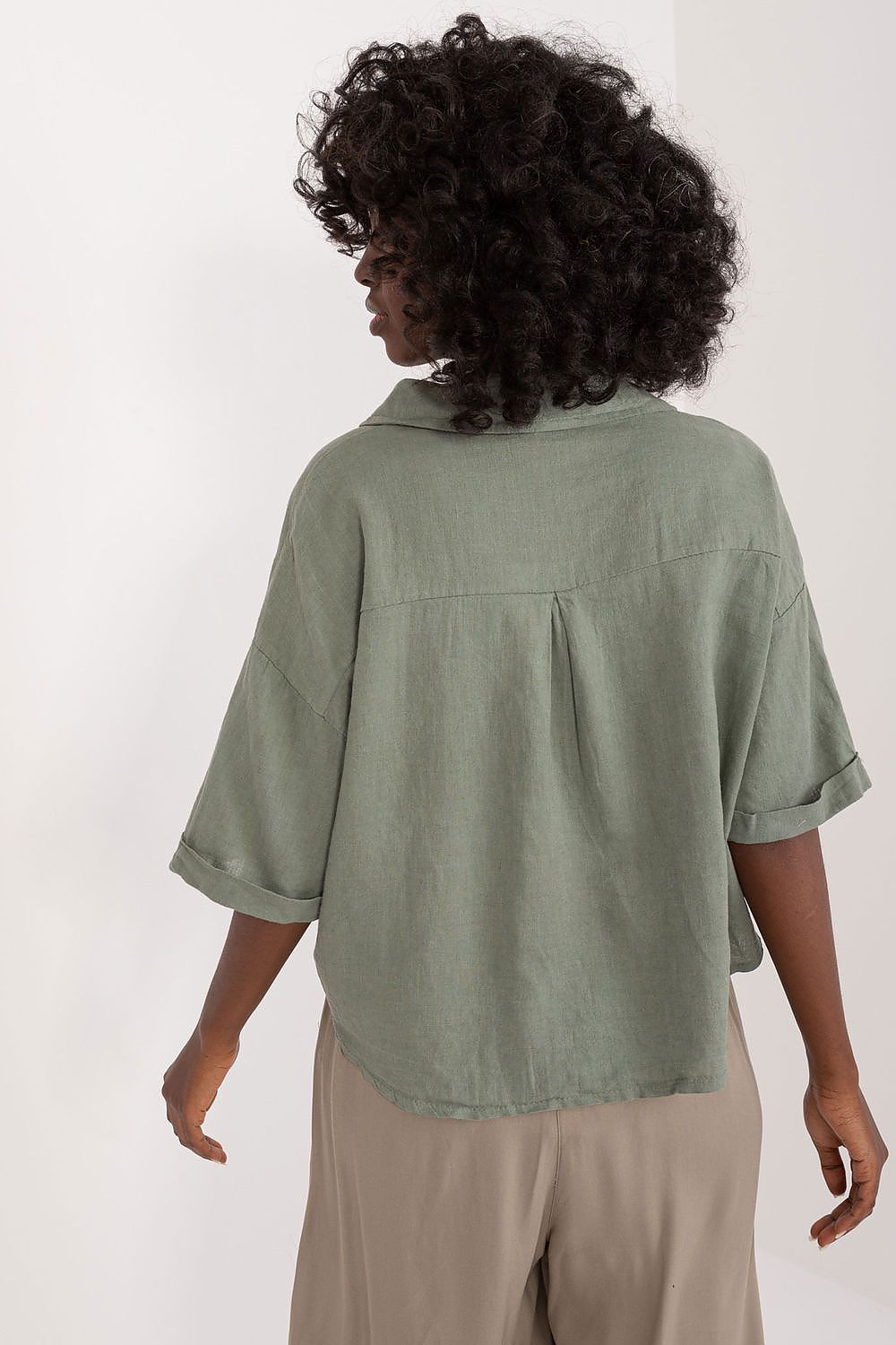 Chemise manche courte model 196487 Italy Moda