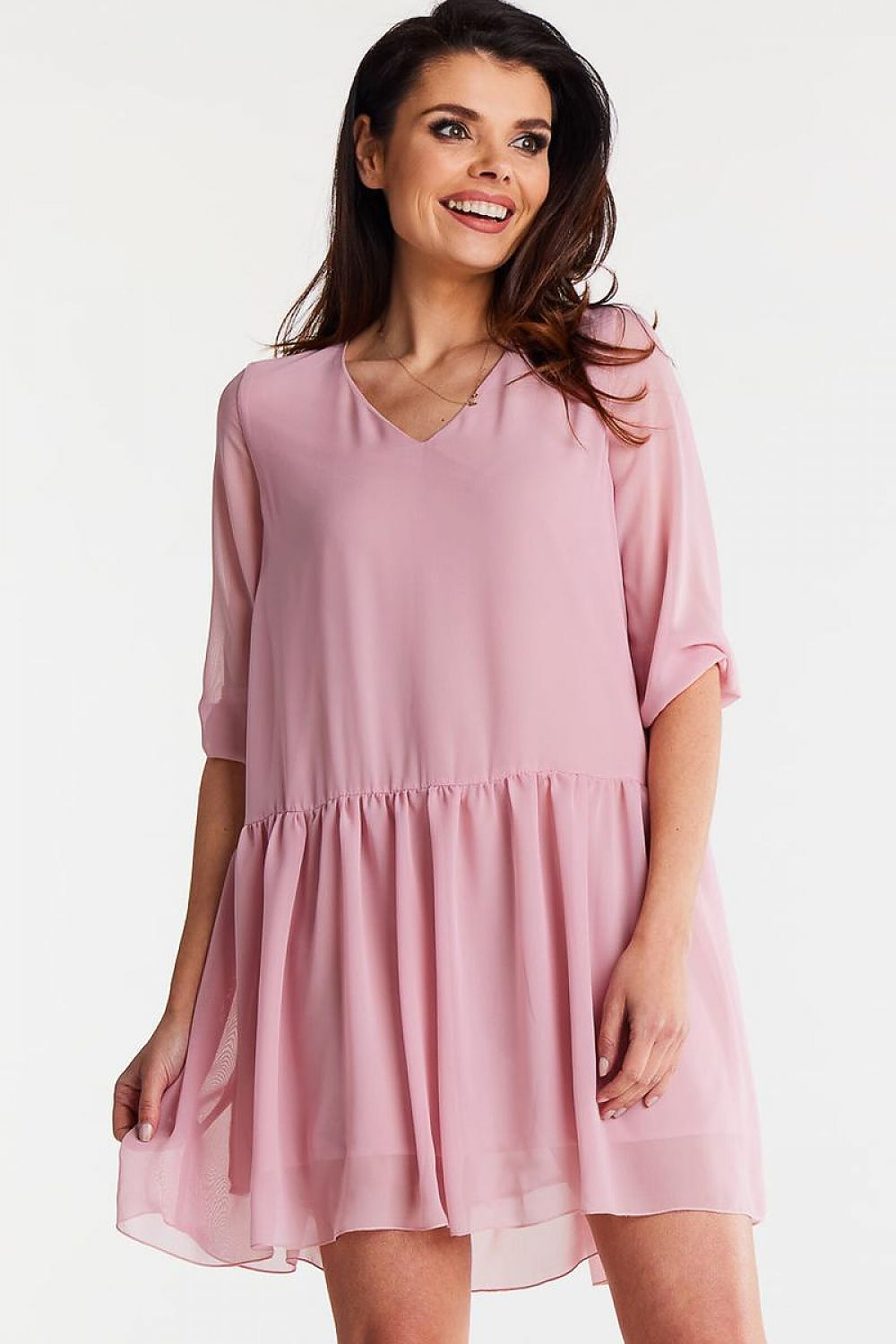 Robe de jour model 196615 awama