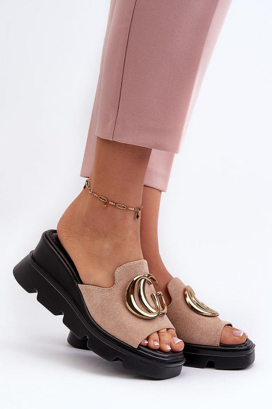 Clacquettes model 196693 Step in style