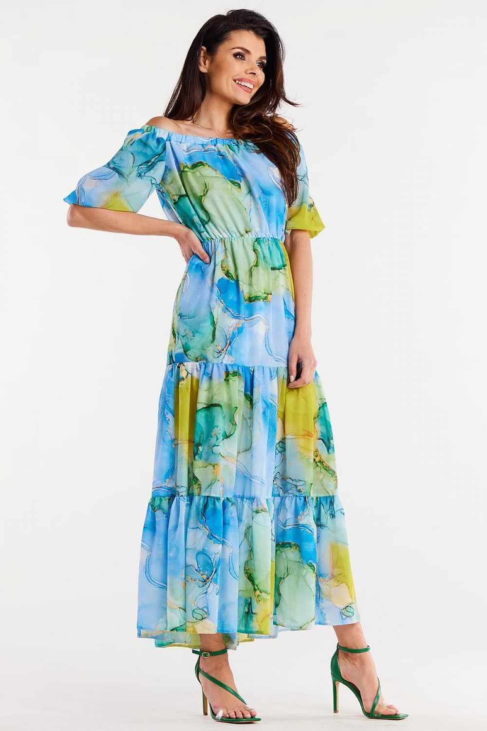Robe de jour model 196716 awama