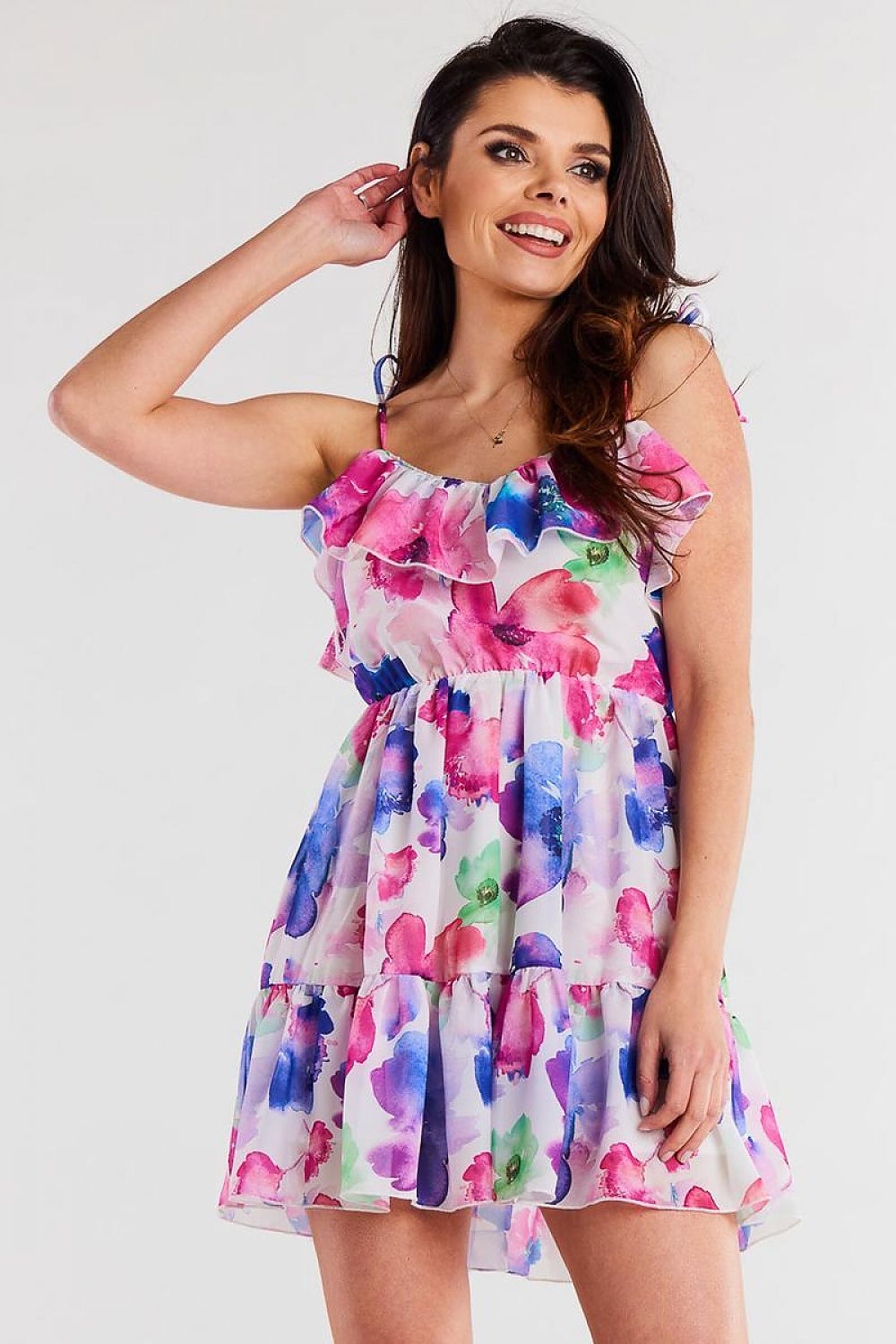 Robe de jour model 196718 awama