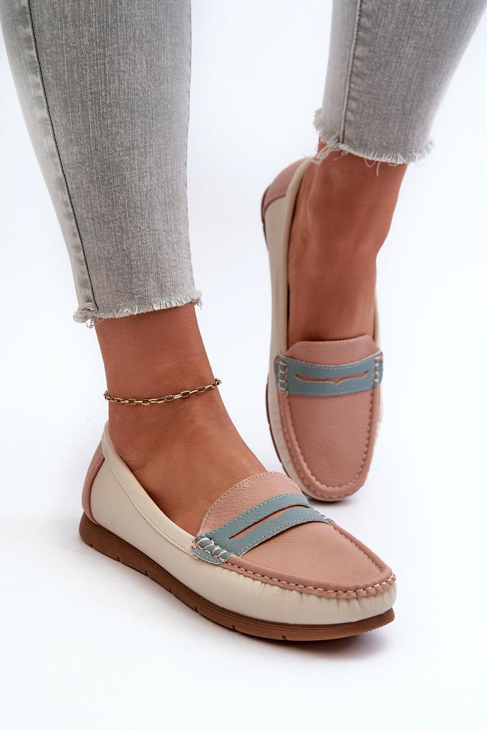 Moccasins model 197142 Step in style