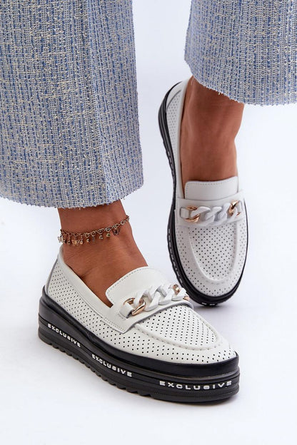 Moccasins model 197156 Step in style