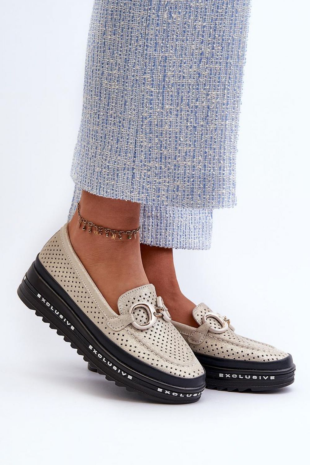 Moccasins model 197158 Step in style
