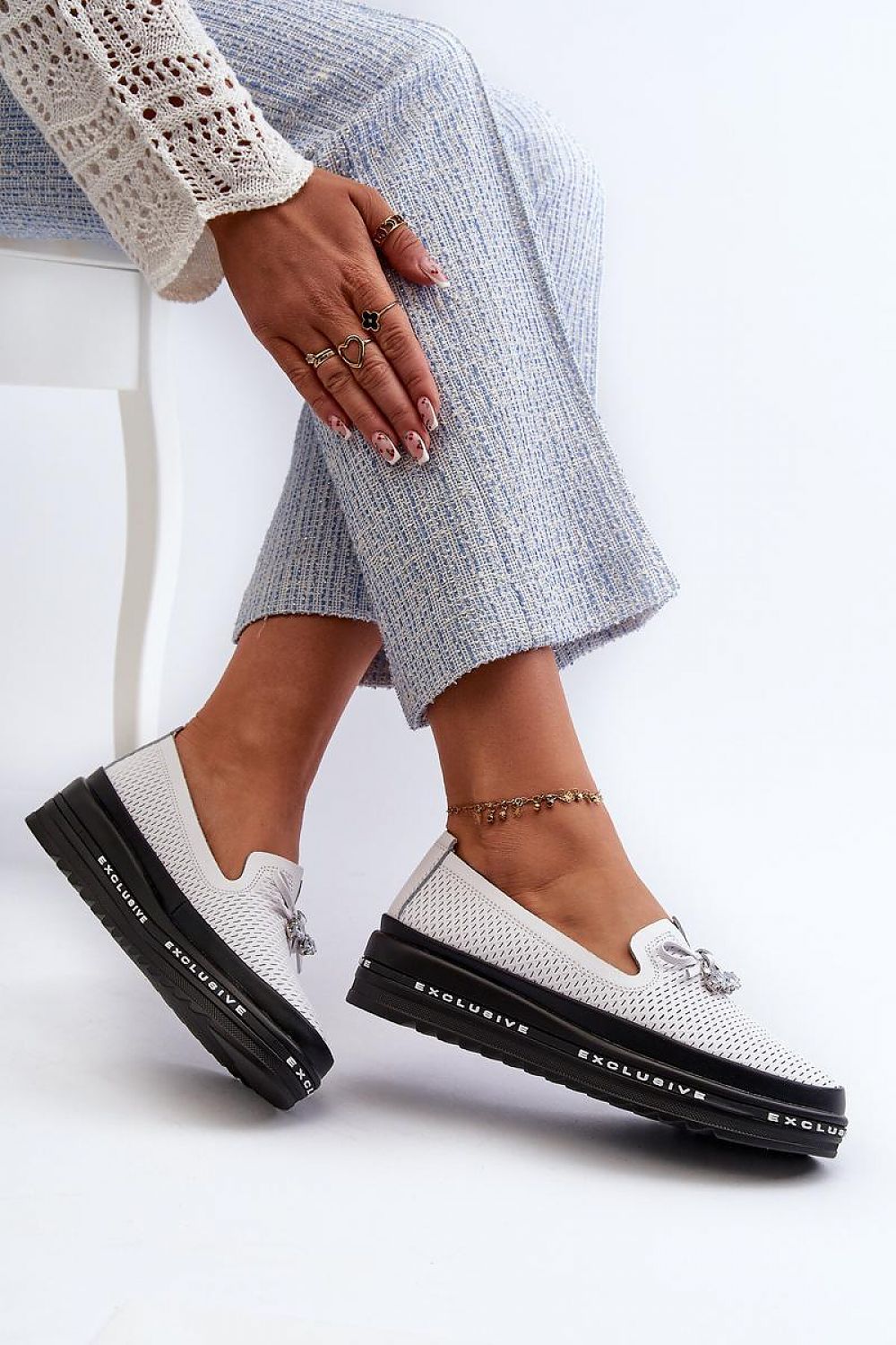 Moccasins model 197159 Step in style