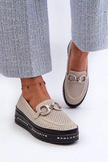 Moccasins model 197162 Step in style
