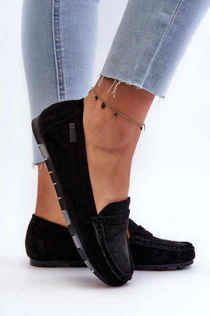 Moccasins model 198022 Step in style