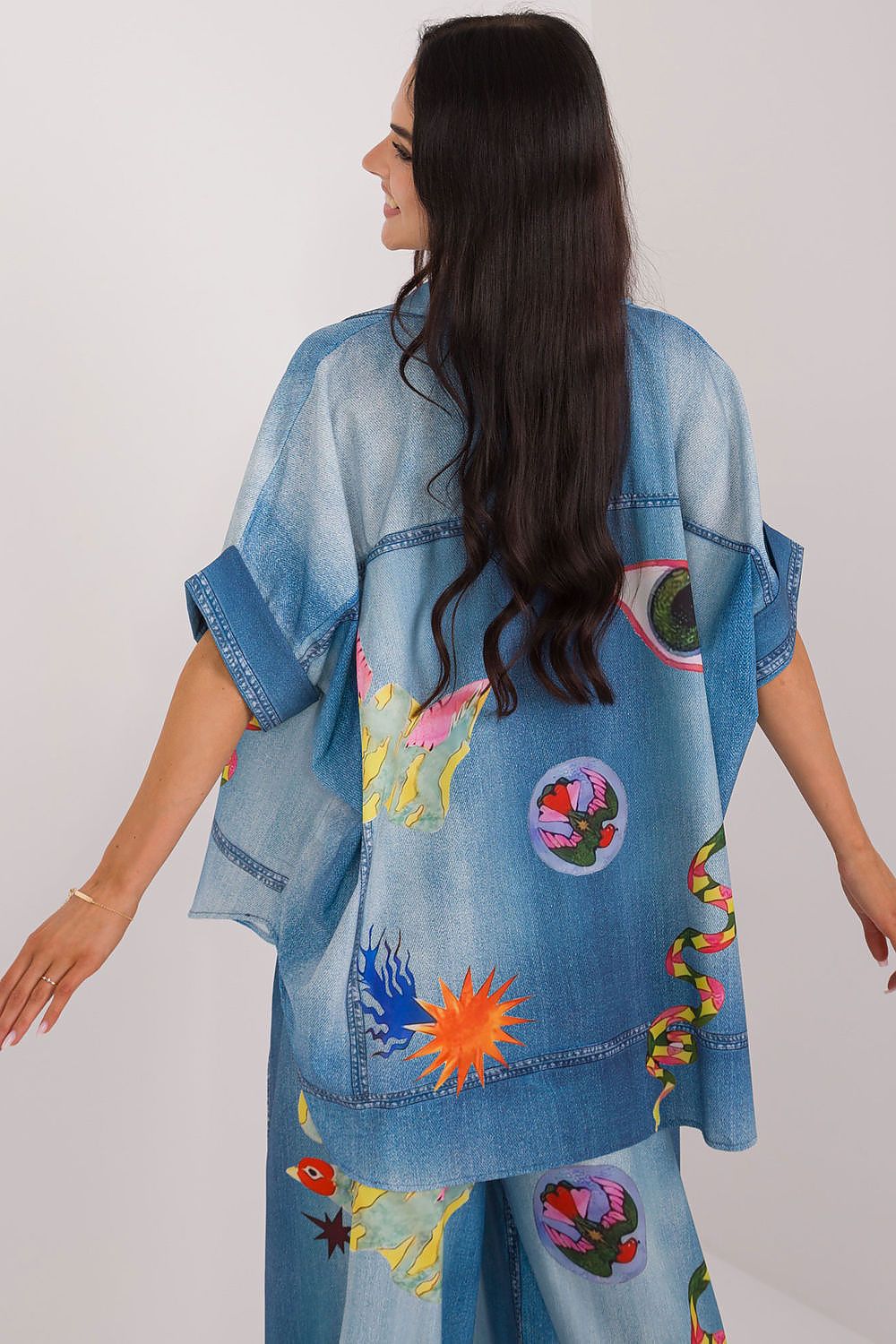 Chemise manche courte model 198385 Italy Moda