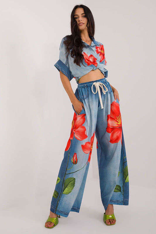 Pantalon femme model 198388 Italy Moda