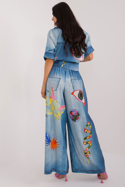 Pantalon femme model 198389 Italy Moda