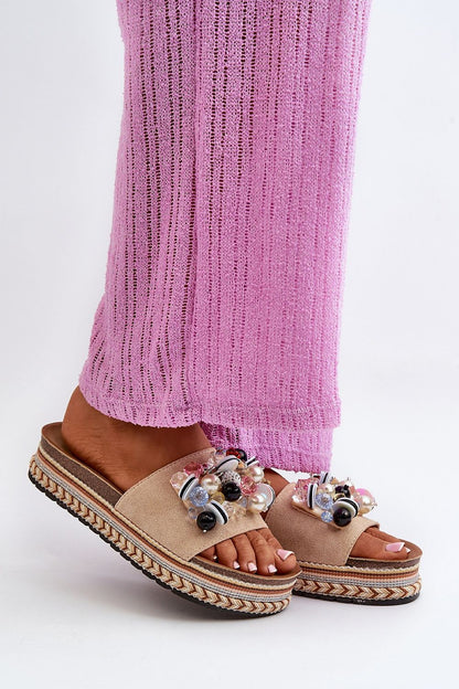 Clacquettes model 198432 Step in style