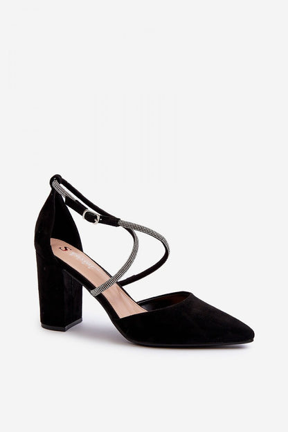 Escarpins talon large model 198517 Step in style