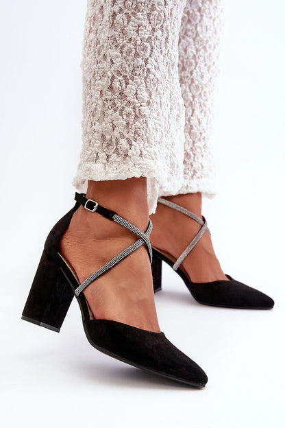 Escarpins talon large model 198517 Step in style