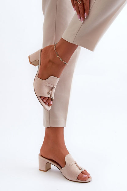Clacquettes model 198673 Step in style