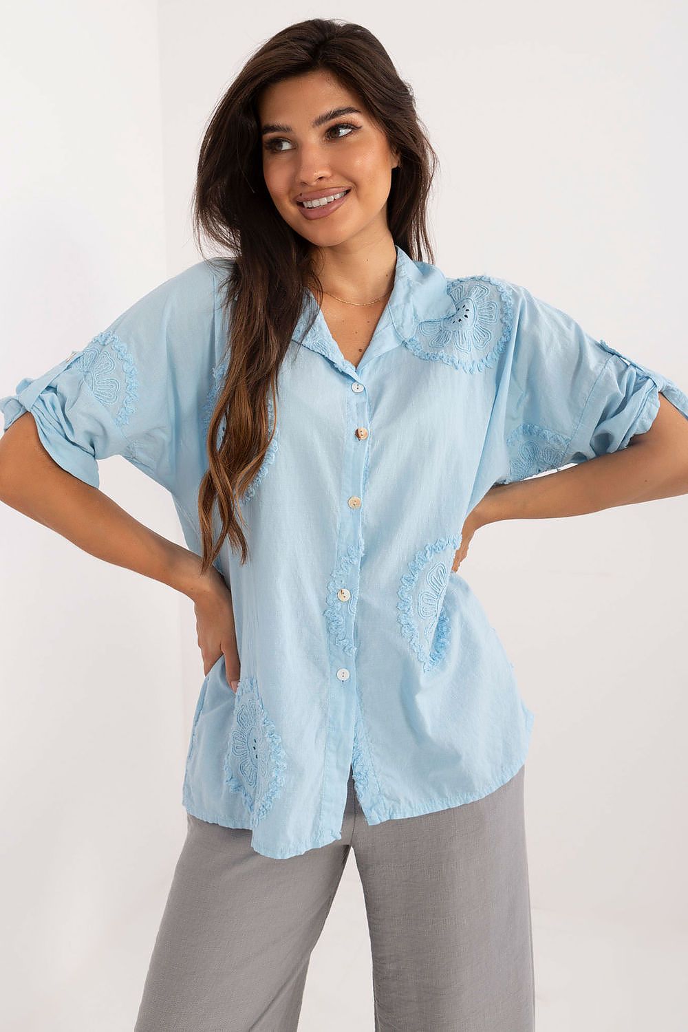 Chemise model 198942 Italy Moda