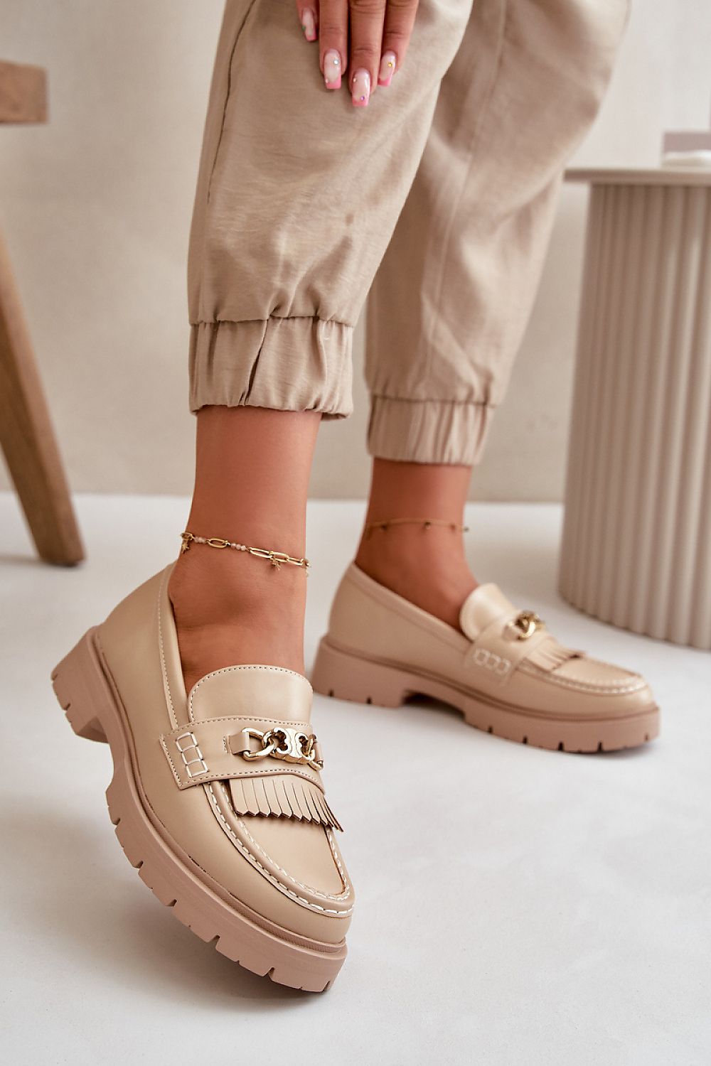 Moccasins model 199096 Step in style