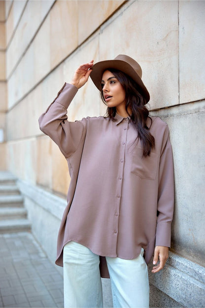 Chemise manche longue model 199478 Roco Fashion
