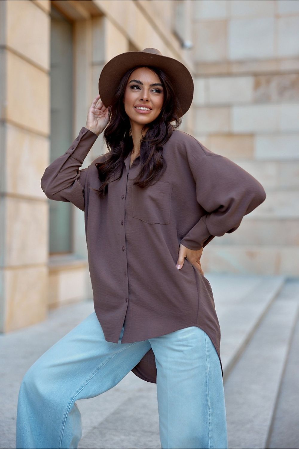 Chemise manche longue model 199480 Roco Fashion