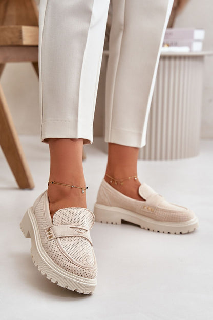 Moccasins model 199586 Step in style