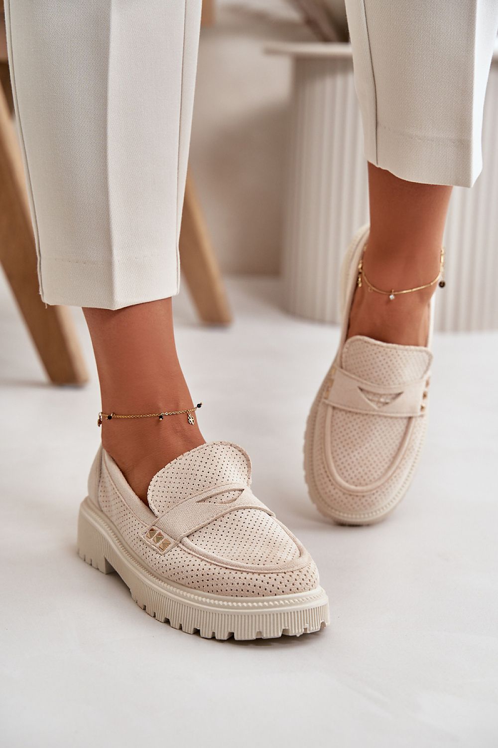 Moccasins model 199586 Step in style