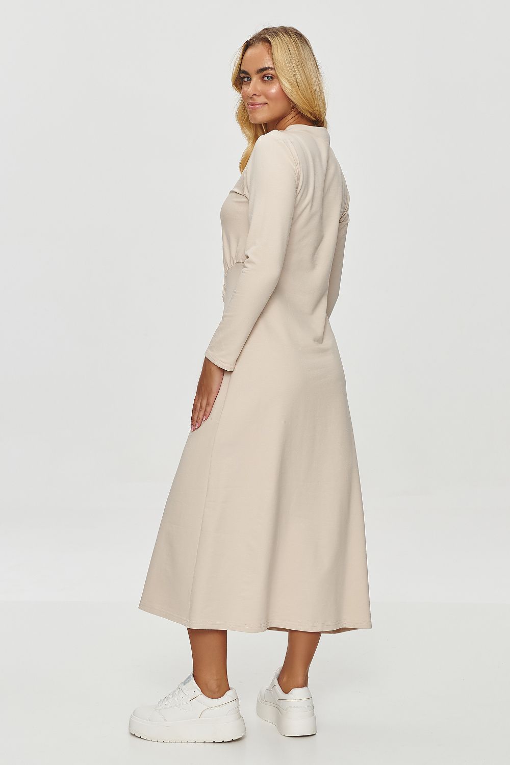 Robe de jour model 200047 Makadamia