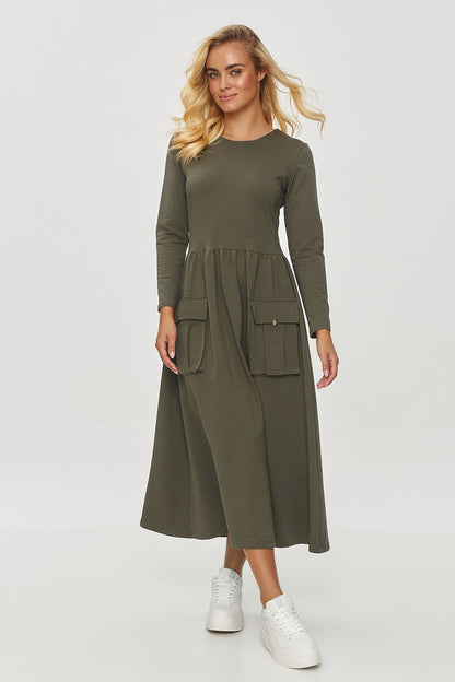 Robe de jour model 200059 Makadamia