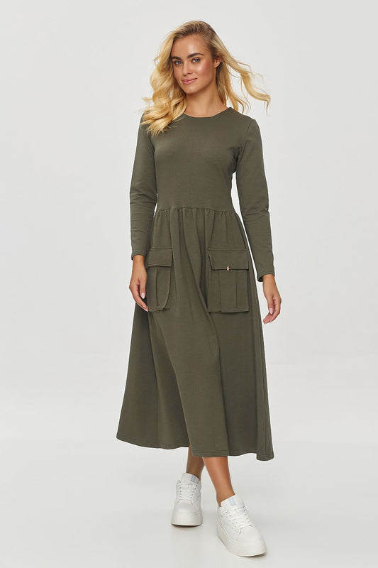 Robe de jour model 200059 Makadamia