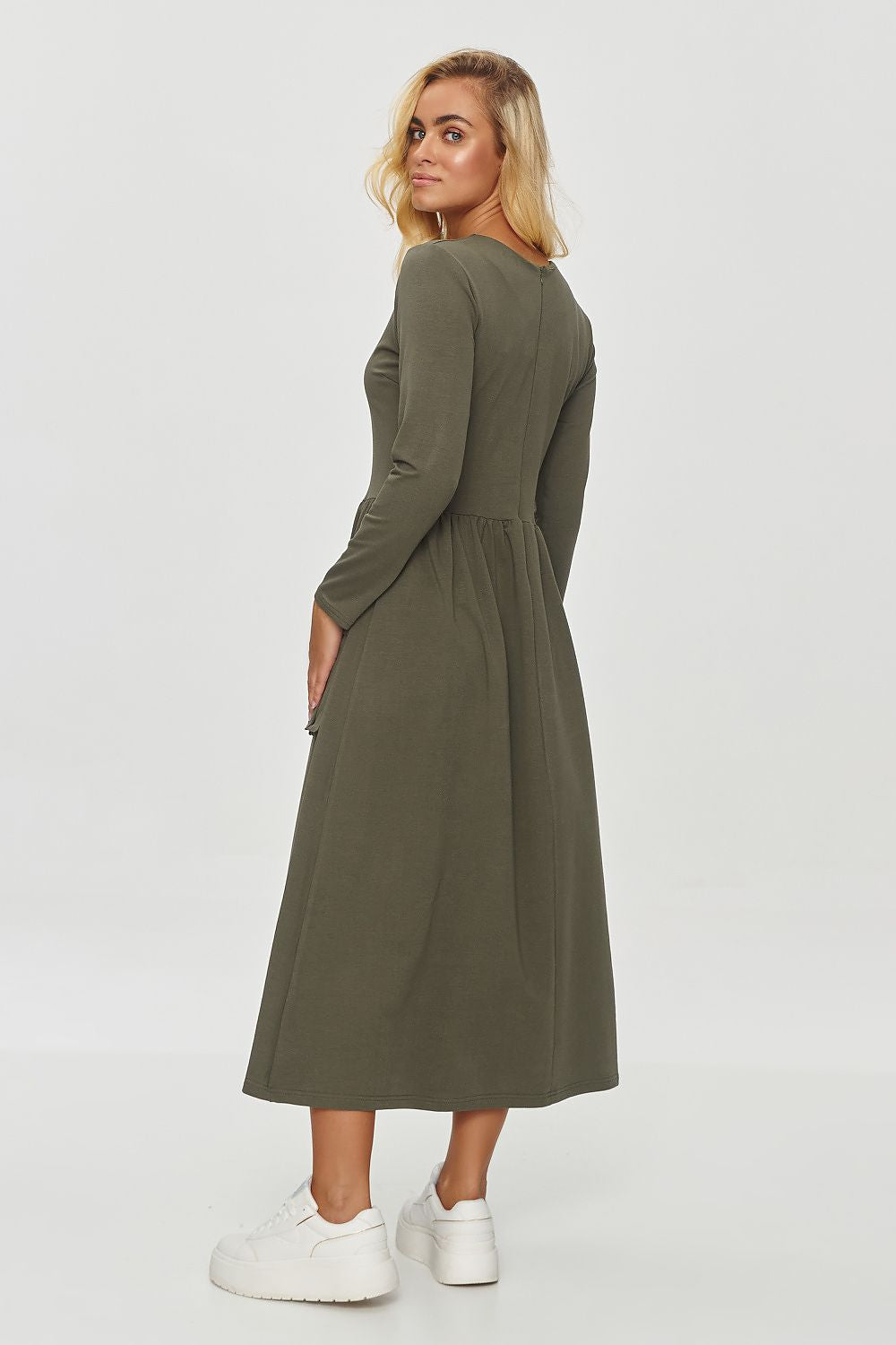 Robe de jour model 200059 Makadamia