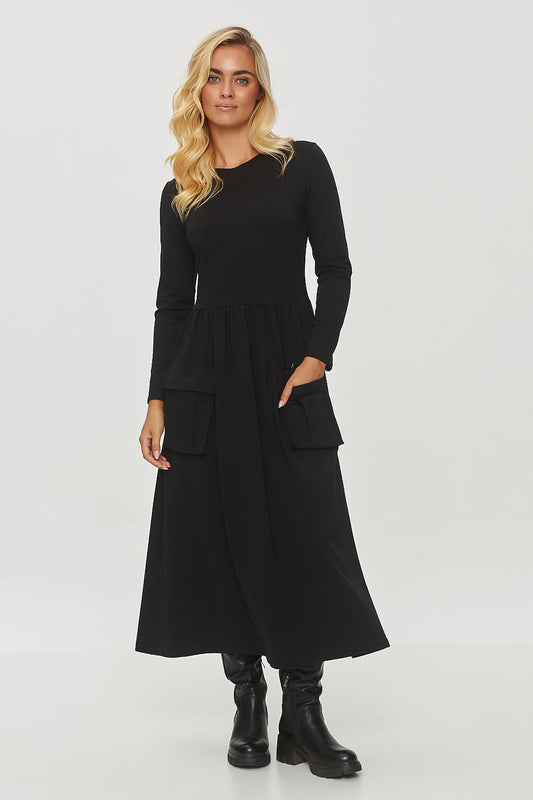 Robe de jour model 200061 Makadamia