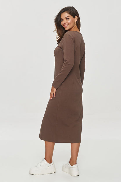 Robe de jour model 200063 Makadamia