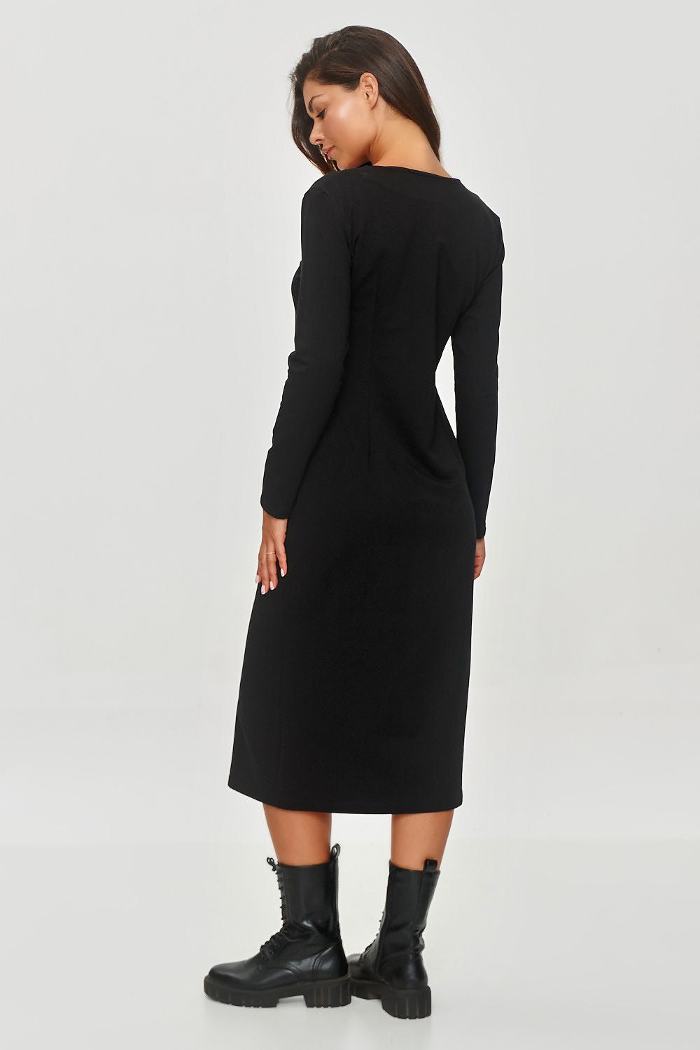 Robe de jour model 200065 Makadamia
