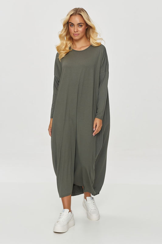 Robe de jour model 200066 Makadamia