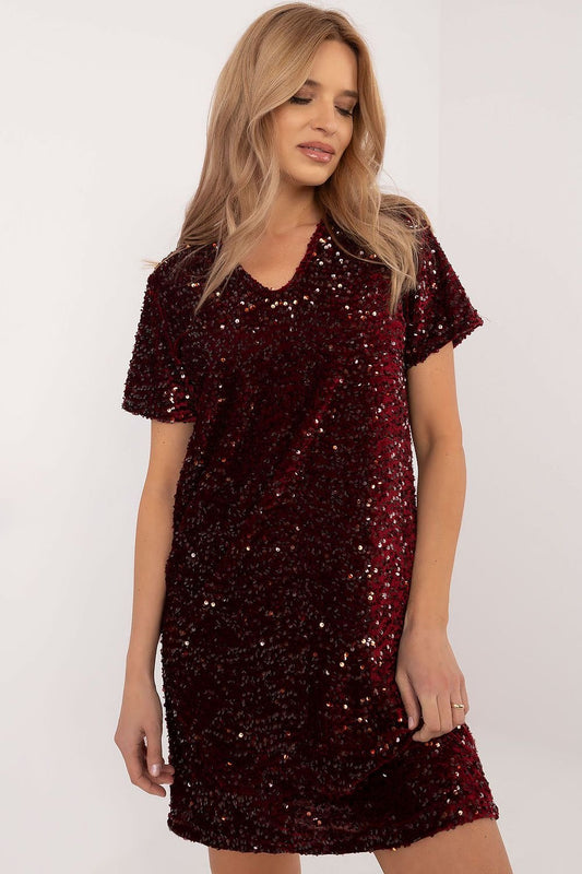 Robe courte model 203737 Italy Moda