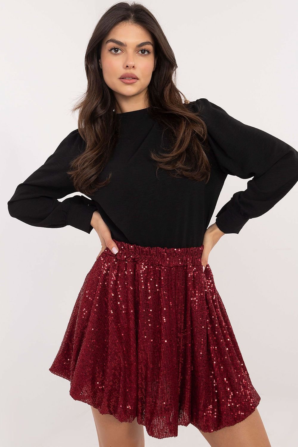 Jupe courte model 203772 Italy Moda