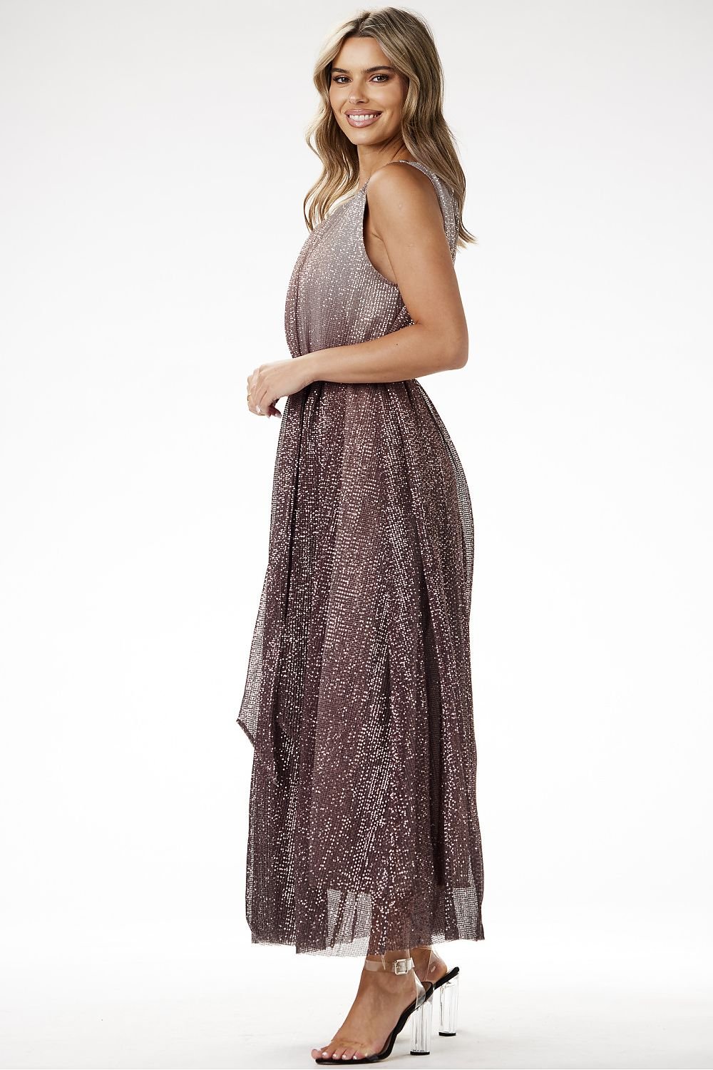 Robe de soirée model 204240 awama