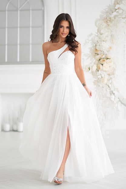  Robe longue model 208532 Bicotone 