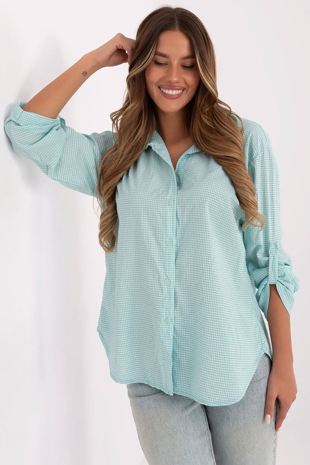  Chemise manche longue model 210006 Italy Moda 