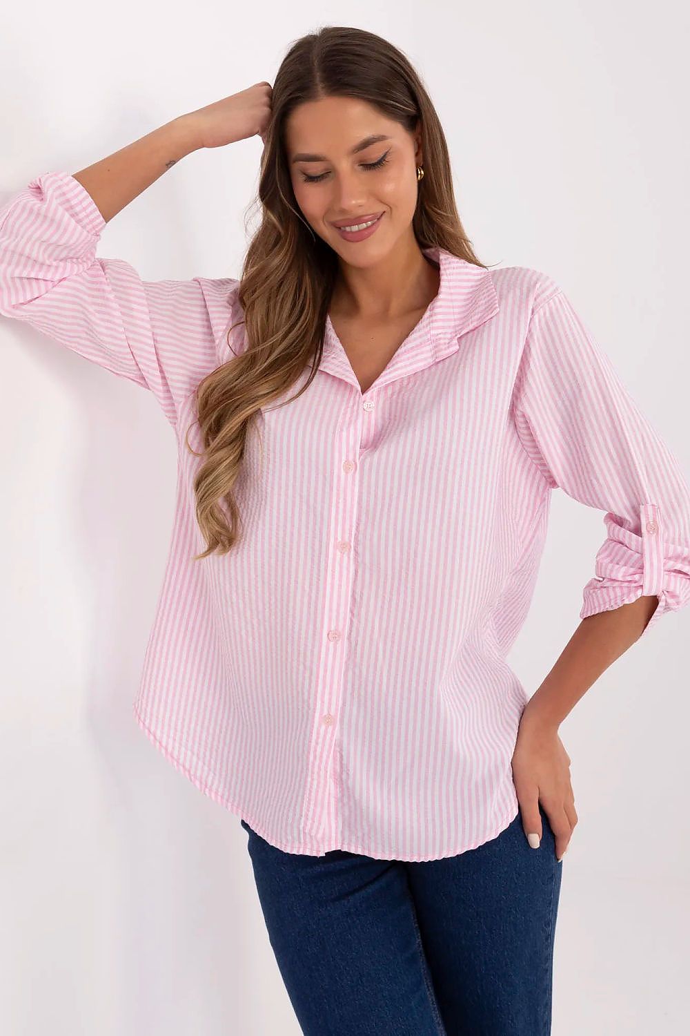  Chemise manche longue model 210017 Italy Moda 